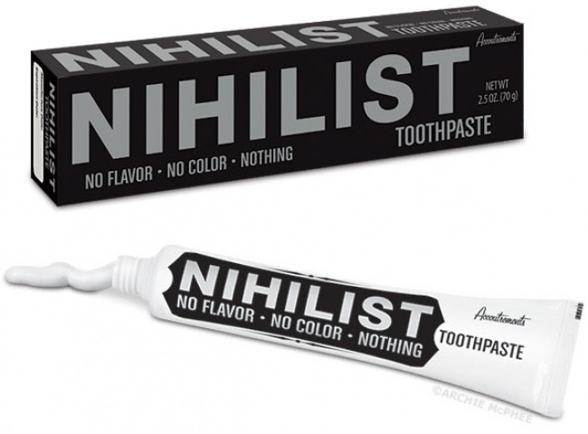 Зубная паста Nihilist Toothpaste — без вкуса и запаха