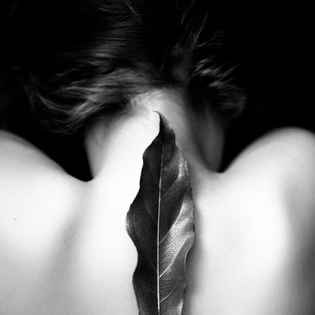 Аралия в минималистичном портрете Benoit Courti из Парижа