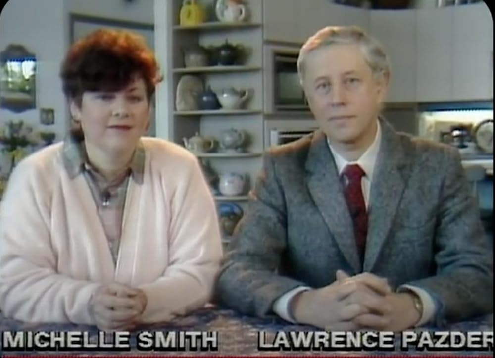 Снимок Лоуренса Паздера (Lawrence Pazder) и Мишель Смит (Michelle Smith) на телешоу