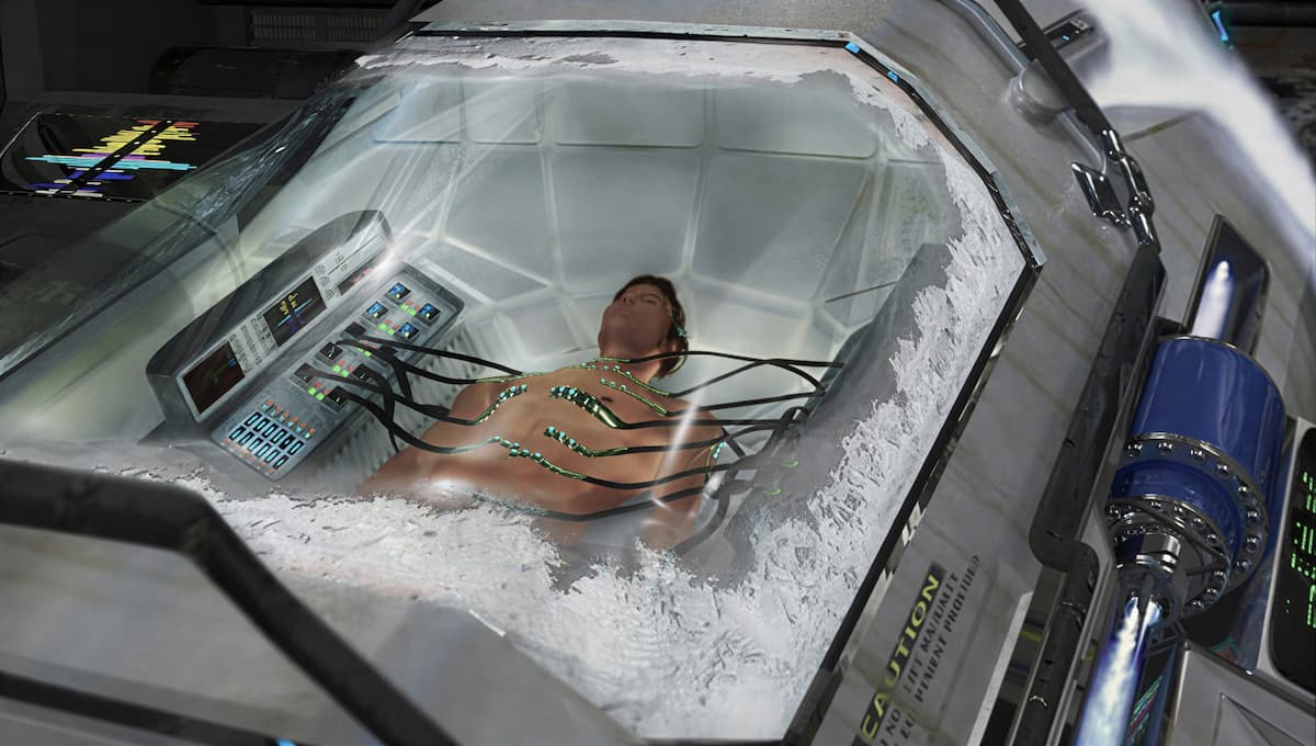 Тело в криокапсуле — человек, подвергнутый криоконсервации