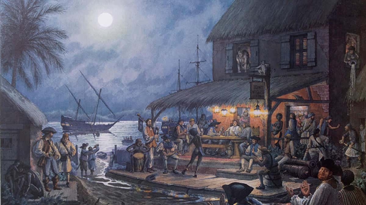 Портрет Порт-Рояла на Ямайке (Jamaica) как самого грешного города
