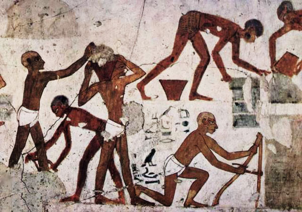 Древние строители гробниц за работой в Долине Царей