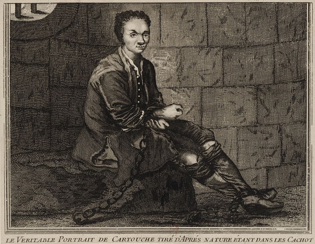 Картуш в тюрьме Шатле: портрет перед казнью