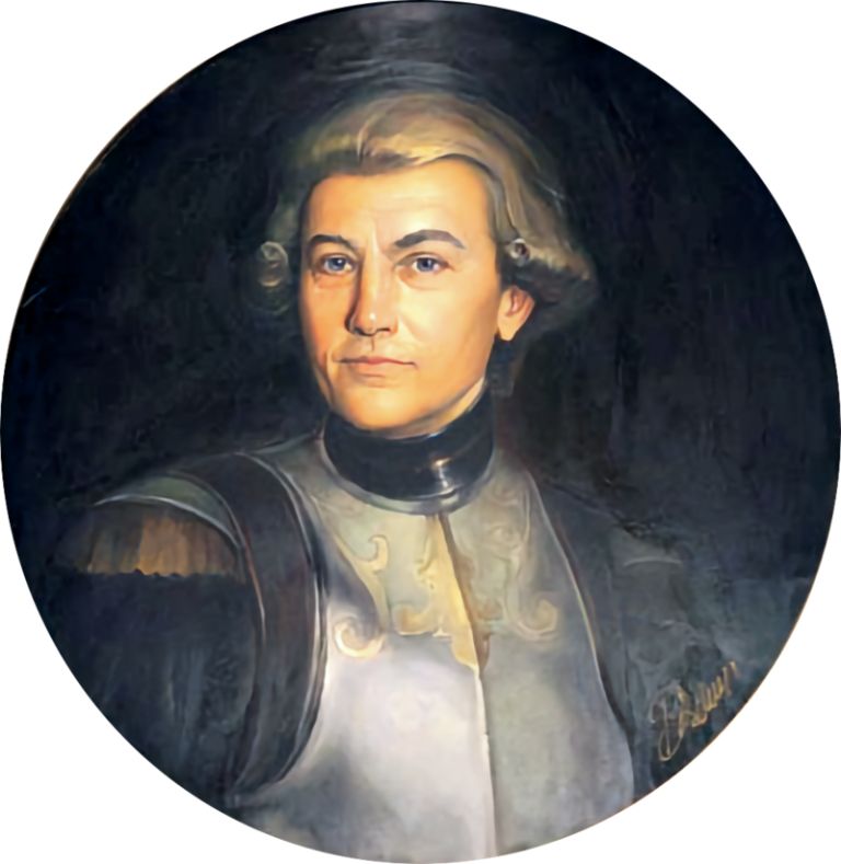 Мориц Август Беневский (M&oacute;ric August Beňovsk&yacute;) в парадном мундире