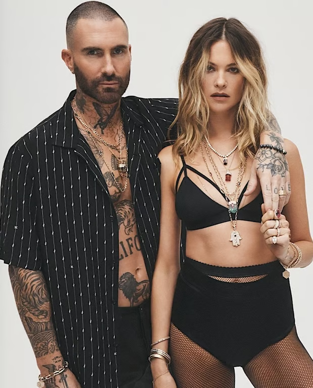 Бехати Принслу Адам Левин Maroon 5 парная фотосессия Францино