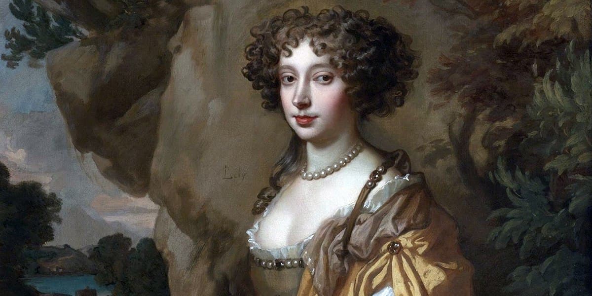 Портрет Нелл Гвин — фаворитки короля Карла II, начавшей жизнь торговкой апельсинами