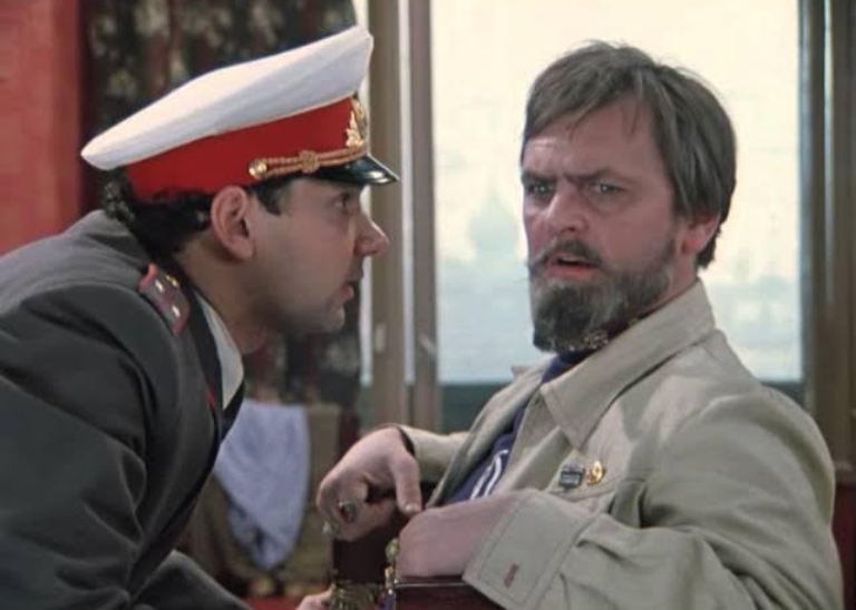 Кадр из фильма Дело Румянцева с фразой про тамбовского волка