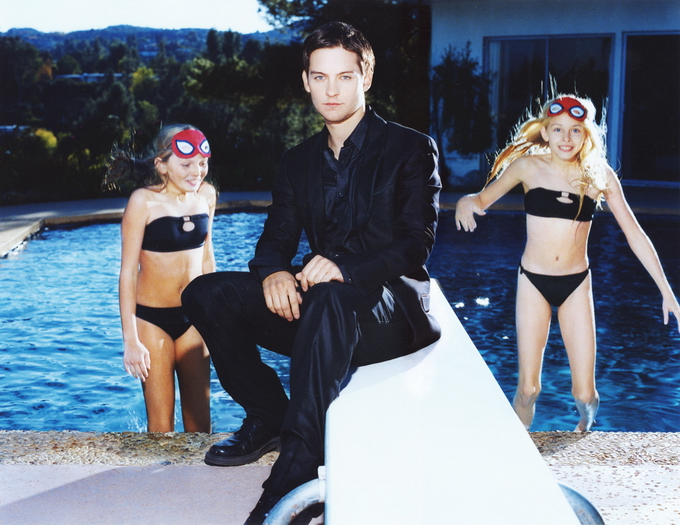 Тоби Магуайр в ранние годы на фото Роберта Эрдманна