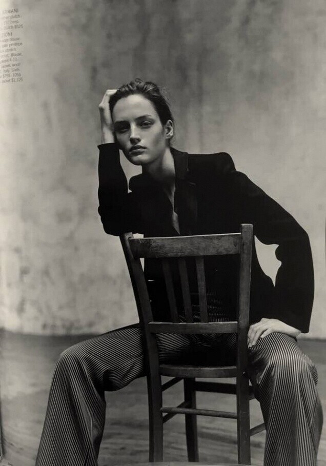 Вивьен Солари для Bergdorf Goodman работа Оливара