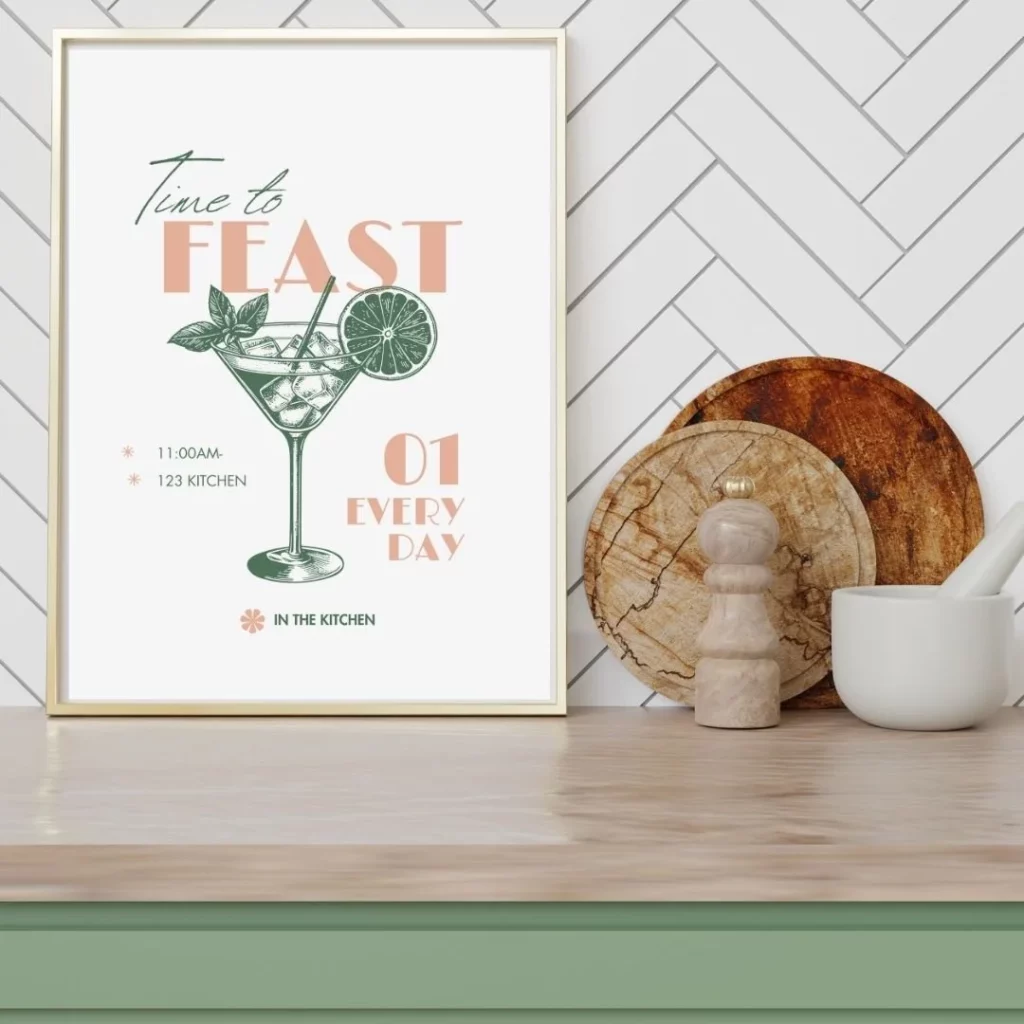 Time to feast poster