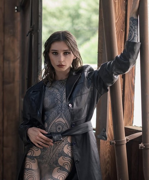 Женский портрет с кельтскими мотивами от фотографа Daniel Ferrari