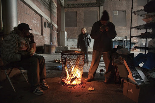 Фотография железнодорожных путей, где было найдено тело Тимоти Грея