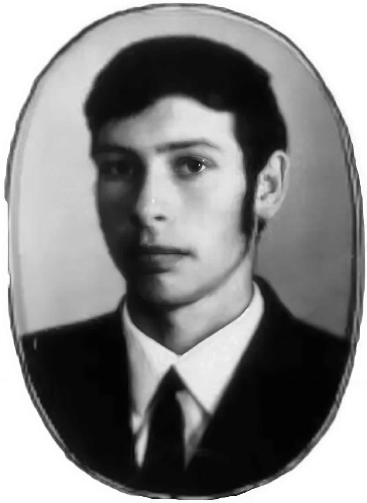 Портрет Александра Берлизова в молодости