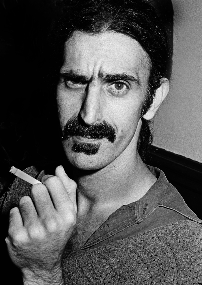 Фрэнк Заппа в уникальном кадре от Mark Weiss