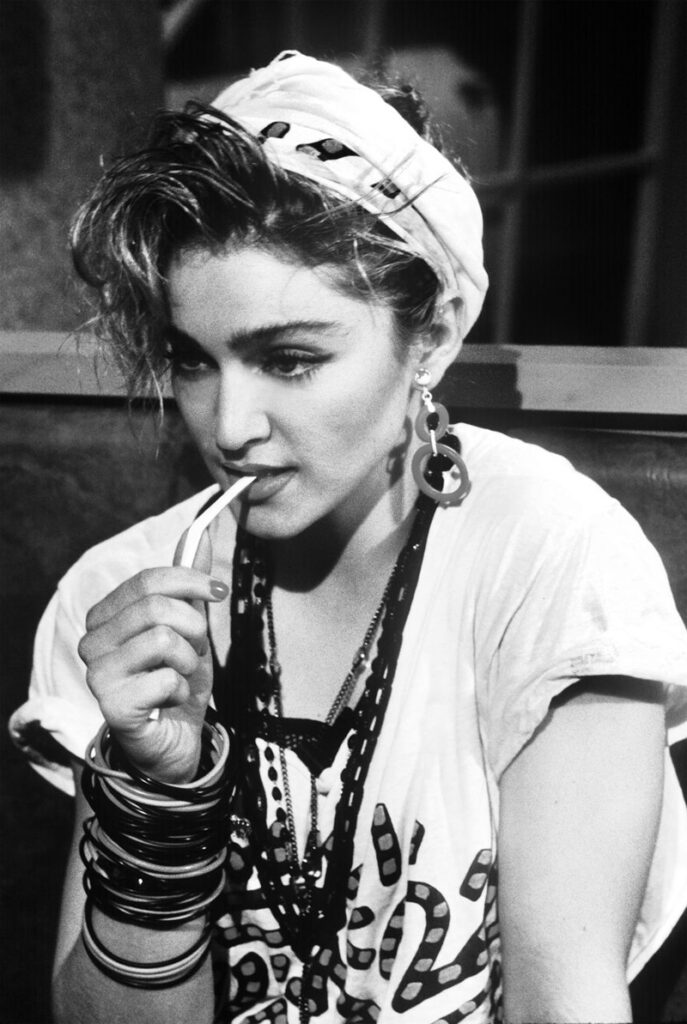 Мадонна на заре карьеры в портрете от рок-фотографа Mark Weiss
