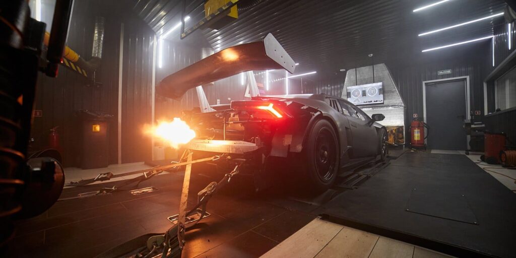 Bigpicture ru настройка lamborghini huracan super trofeo на диностенде