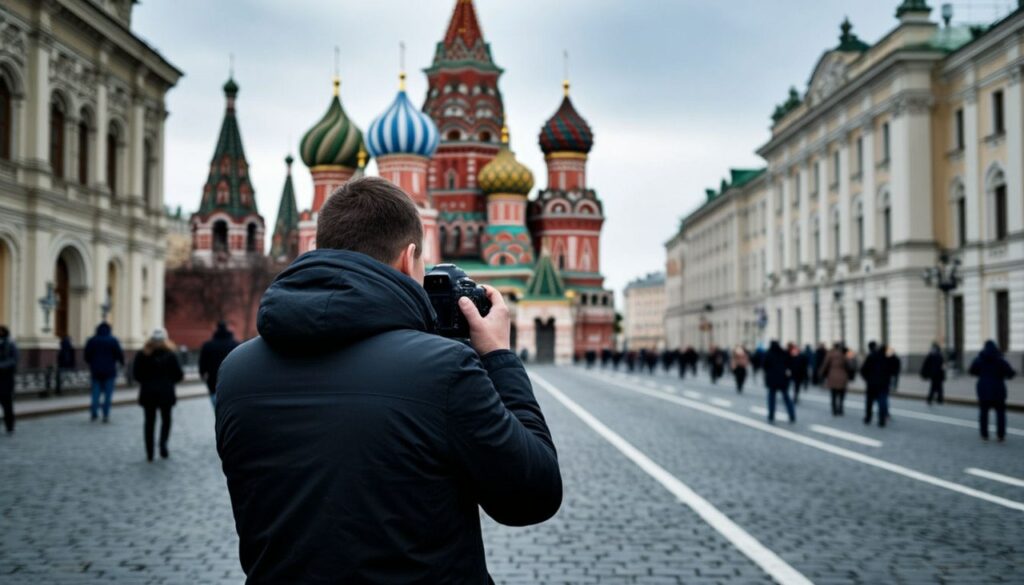Съемка Москвы фотографом на фотоаппарат