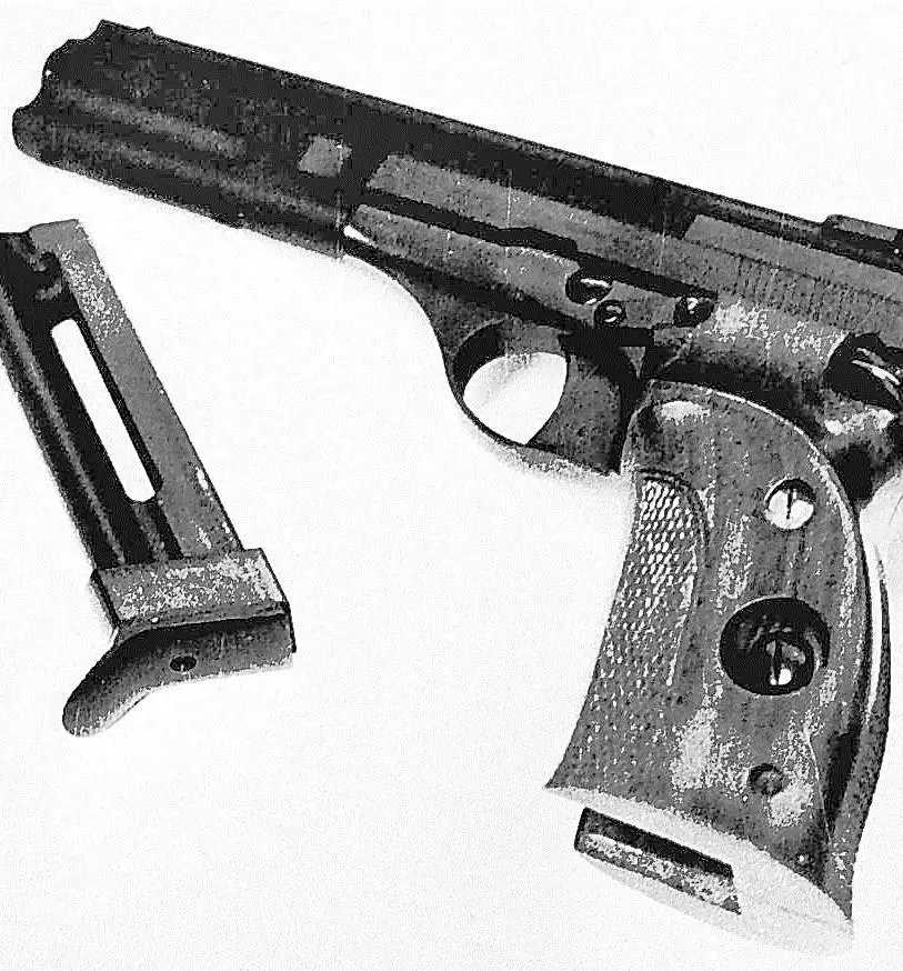 Пистолет Beretta калибра 22, использованный Флорентийским монстром