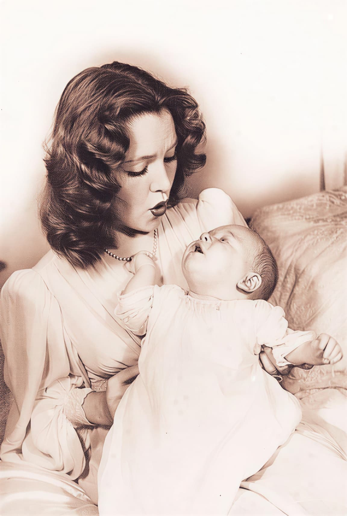 Барбара с сыном Тони