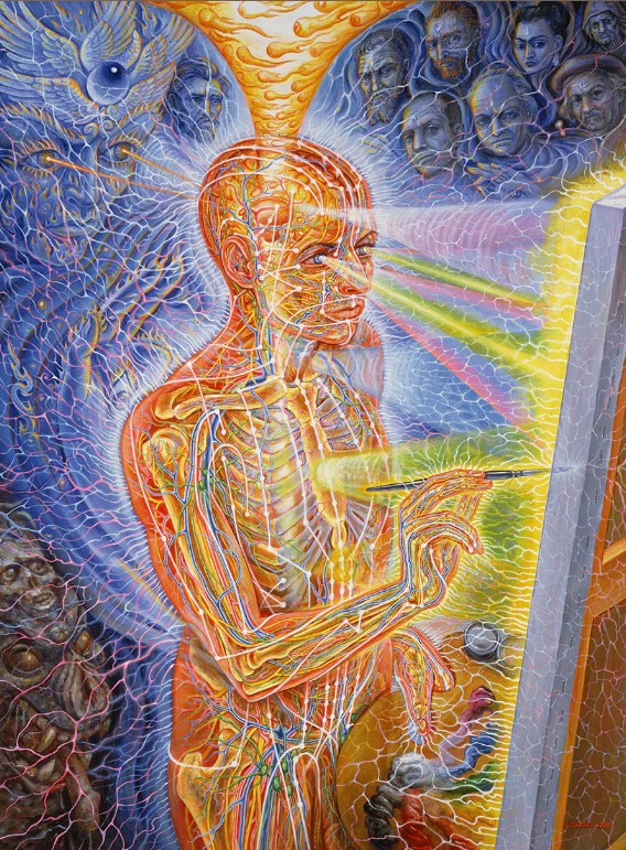 Процесс творчества: художник и космос в 'Живопись'