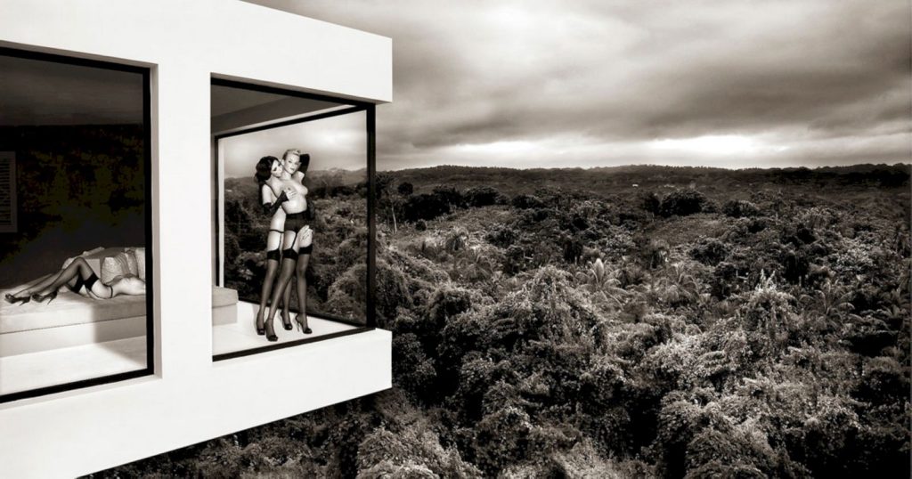 Минималистичный кадр с тенью от Frank De Mulder