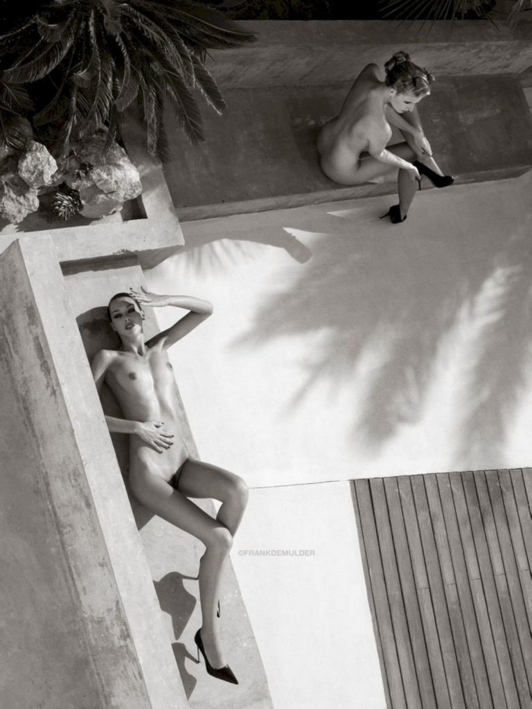 Вертикальная обнажённая натура от Frank De Mulder