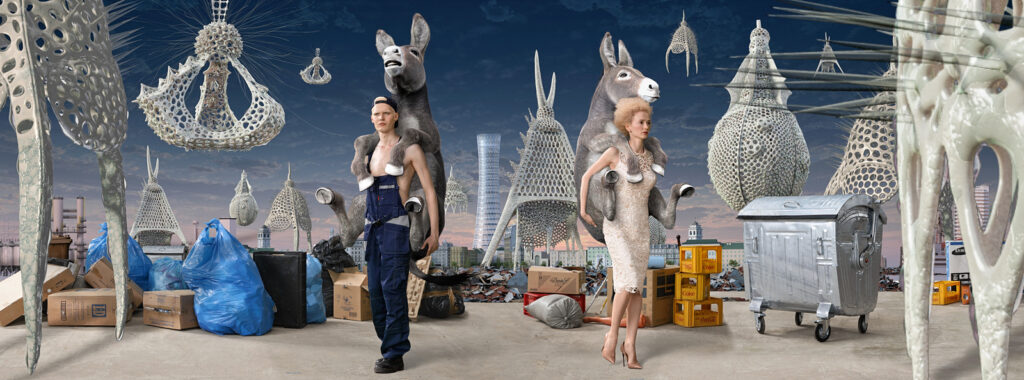 Сцена из проекта Inverso Mundus работы AES+F