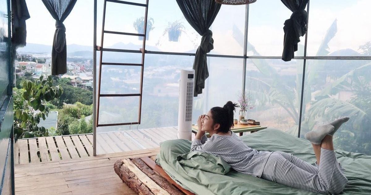 Стильный современный номер сон-отеля во Вьетнаме