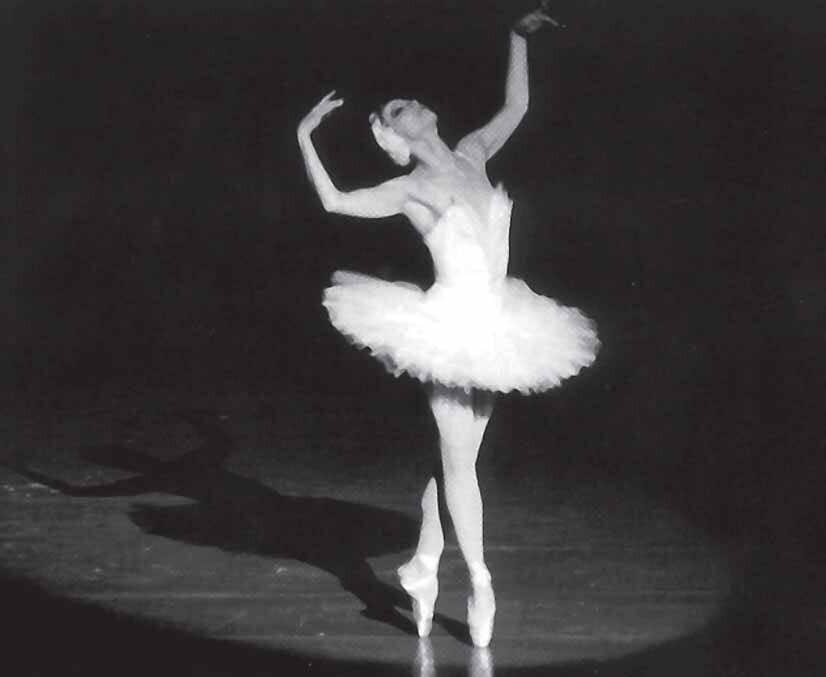 Исполнение Умирающего лебедя юной Майей Плисецкой