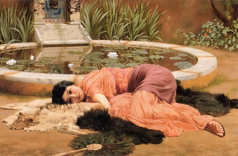 Bigpicture ru john william godward dolce far niente (1904)