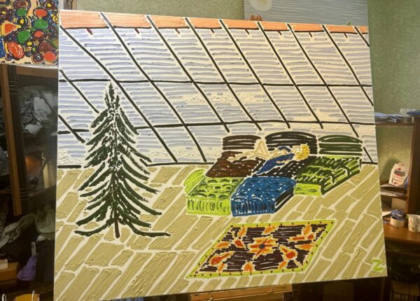 Картина «Легкое блаженство» выставлена на торги: стартовая цена произведения современного искусства – 4,803 млрд рублей