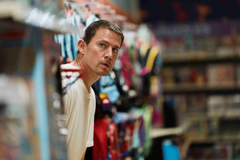 Кадр из фильма «Грабитель с крыши» (Roofman)