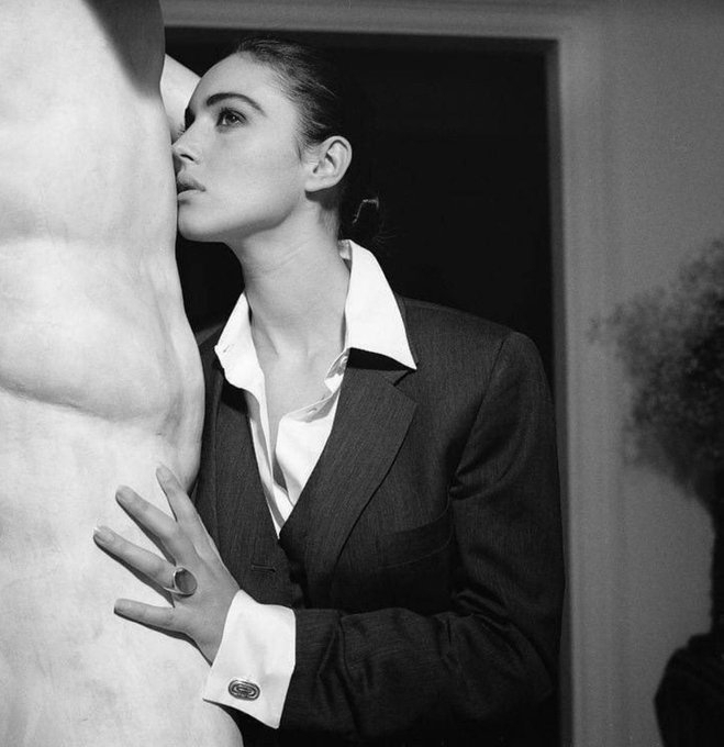 Портрет Моники Белуччи, выполненный фотографом Stephane Coutelle