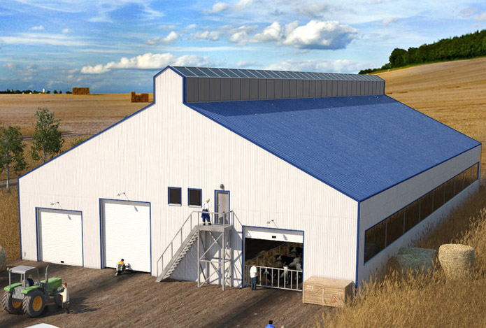 Здания для сельского хозяйства из сэндвич панелей