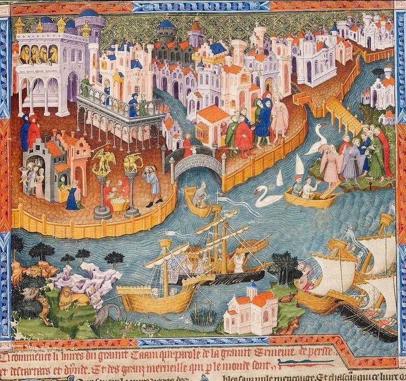 Торговля как двигатель средневекового города