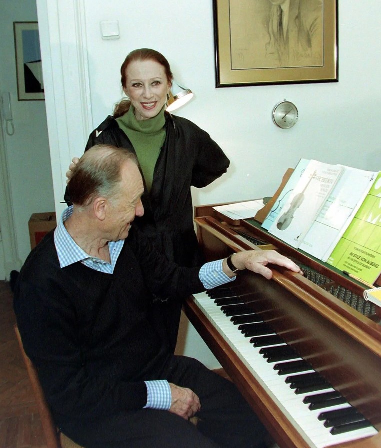 Майя Плисецкая и Родион Щедрин в совместном портрете