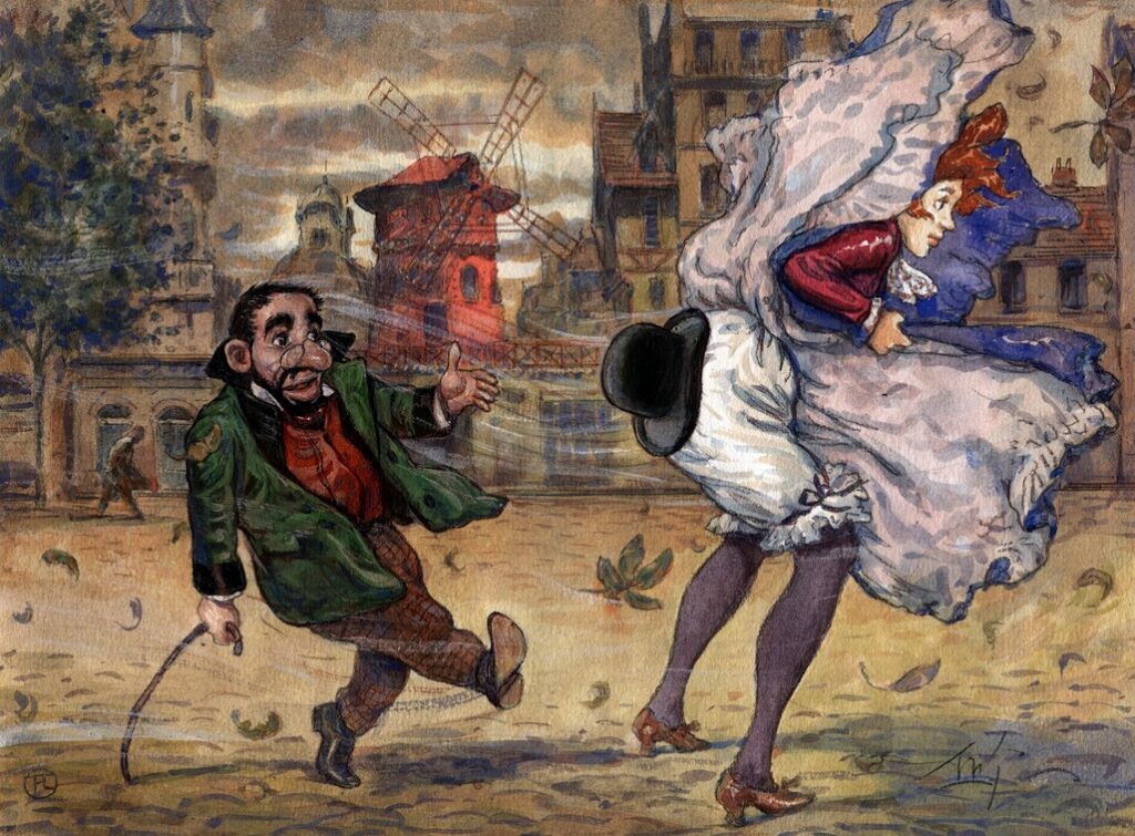 Ван Гог и его знаменитое ухо в комиксе Gradimir Smudja