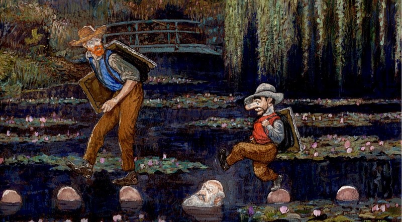 Обложка графического романа Градимира Смудьи Кабаре муз