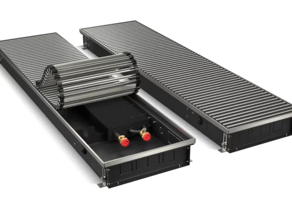 Как выбрать внутрипольный конвектор: ключевые параметры, мощность и тип теплообменника