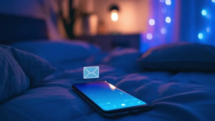 Кадр с прикроватной тумбочкой, заваленной смартфонами, планшетом и ноутбуком