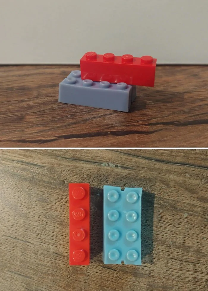 Деталь Lego 1949 года совместимость с современными деталями качество игрушек