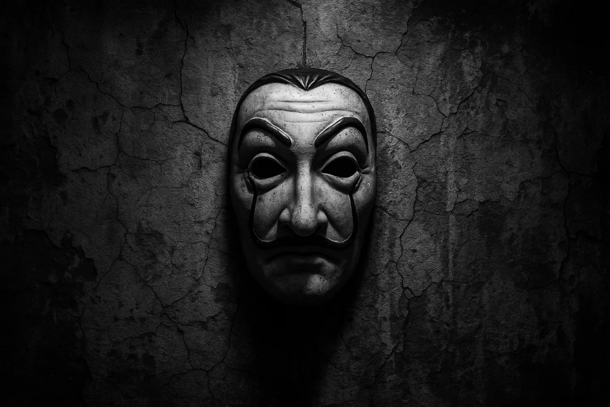 Маска в камне