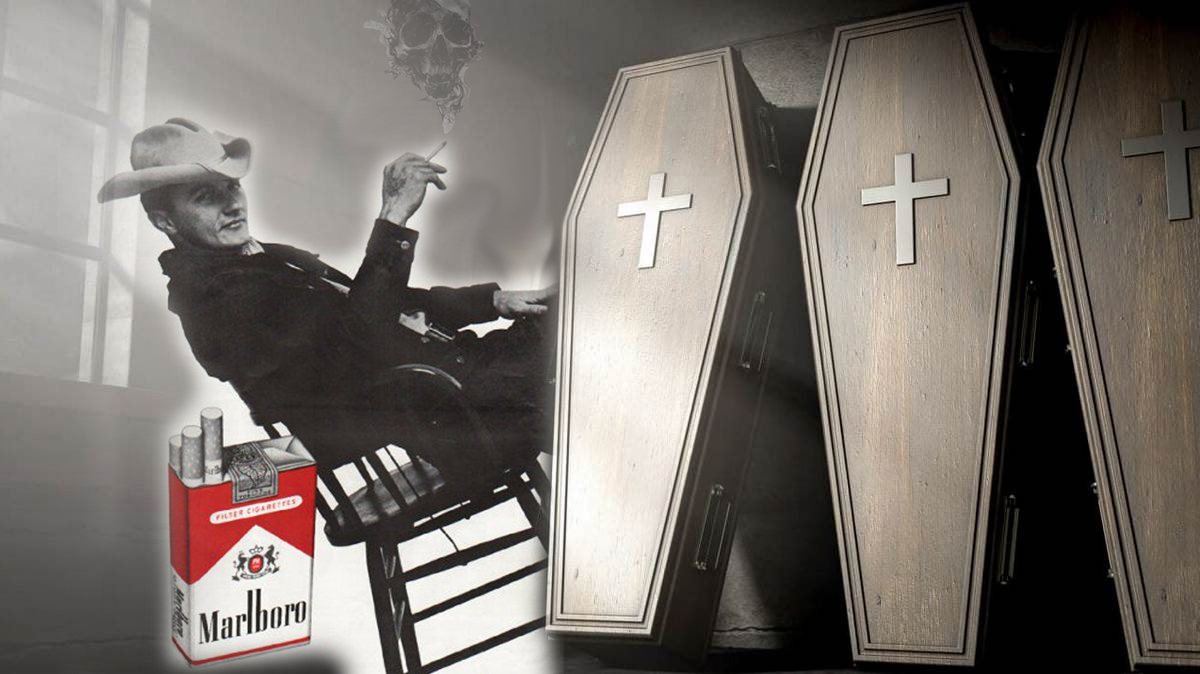 Ковбой Marlboro в шляпе с сигаретой &mdash; культовый рекламный образ XX века