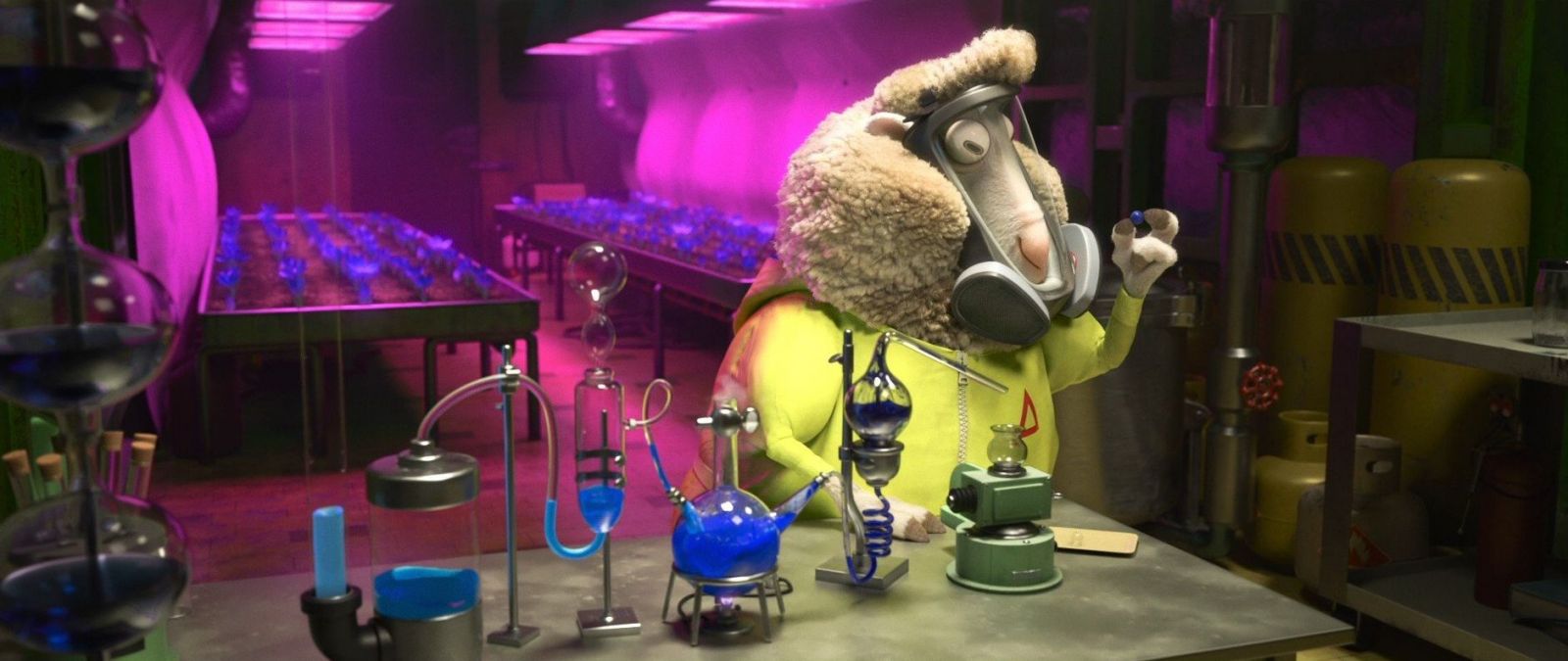 Кадр с баранами Уолтером и Джесси, пародирующими героев сериала Во все тяжкие