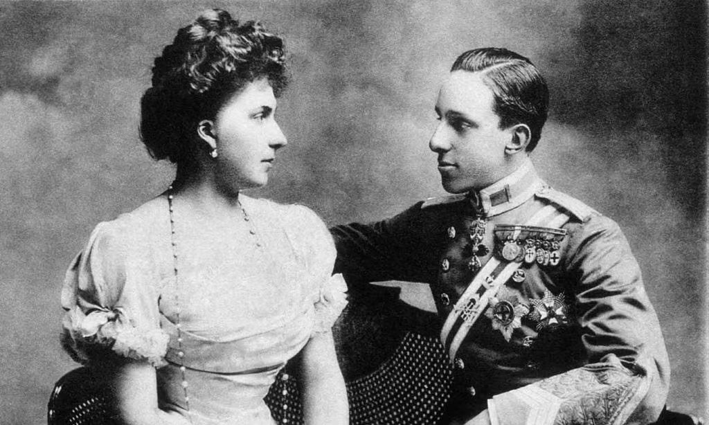 Королевская чета: Альфонсо XIII (Alfonso XIII) и Виктория Евгения (Victoria Eugenie of Battenberg)