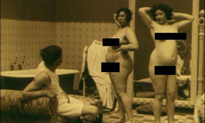 Кадр из порнографического фильма, спродюсированного королем Альфонсо XIII