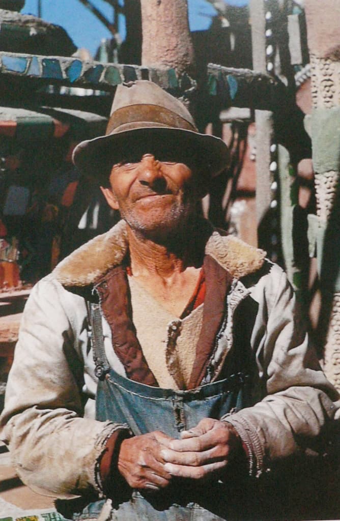 Портрет Саббато (Саймона) Родиа, создателя башен Уоттса