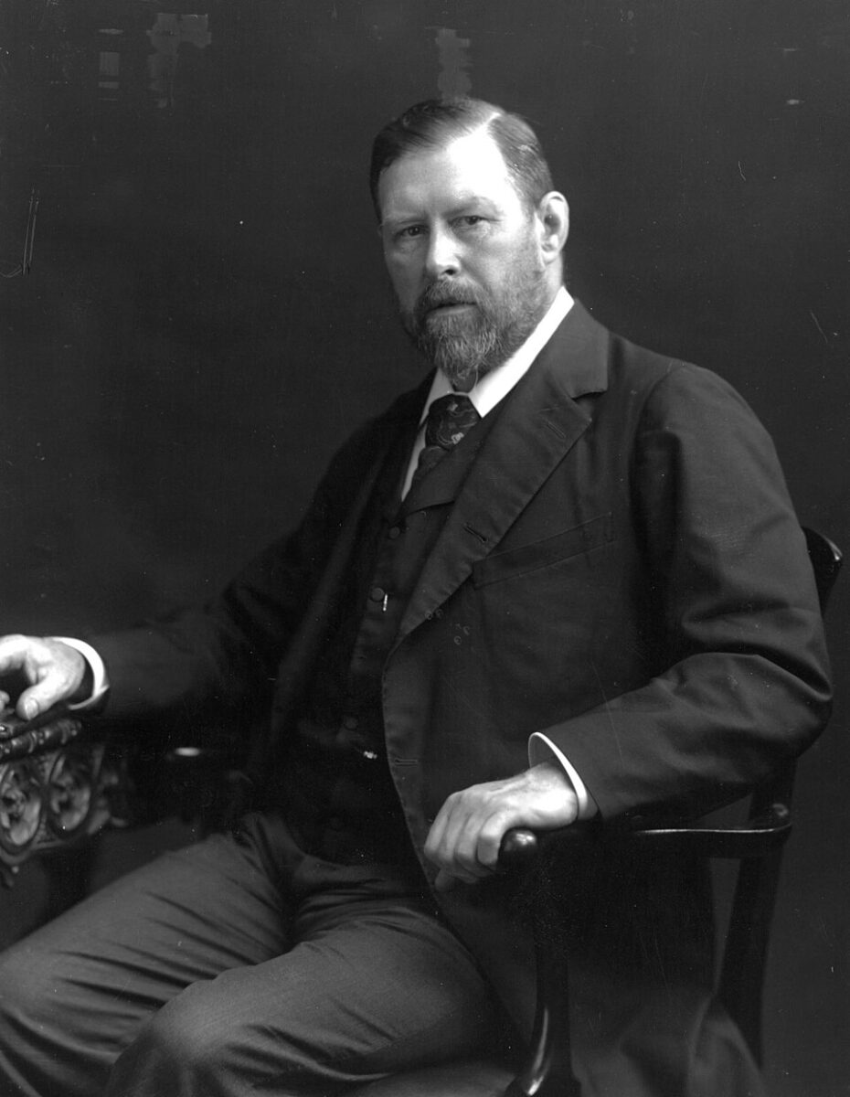Портрет Брэма Стокера (Bram Stoker), основоположника вампирского жанра в кино и литературе