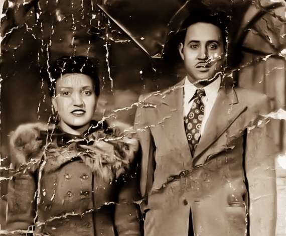 Генриетта Лакс с мужем Дэвидом в Балтиморе