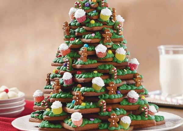 Съедобная новогодняя елка своими руками